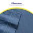 1500 Supreme Collection Extra Soft Twin Sheet Set, Denim – Luxus-Bettwäsche-Set mit tiefen Taschen, faltenfrei, hypoallergene Bettwäsche, über 40 Farben, Twin Size, Denim