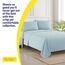 1500 Supreme Collection Bed Sheets - 4 Piece Bed Sheet Set Deep Pocket, Since 2012 - Wrinkle Free Hypoallergenic Bedding, 23 Colors - King, Light Blue