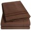 1500 Supreme Collection Bed Sheets - 4 Piece Bed Sheet Set Deep Pocket, Since 2012 - Wrinkle Free Hypoallergenic Bedding, 23 Colors - King, Brown