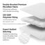 Southshore Fine Linens Vilano Springs Bettwäsche-Set Twin/Twin XL Bright White