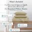 Southshore Fine Living, Inc. Bettwäsche-Set für Doppelbett/Queen-Size-Bett mit 2 passenden Kissenbezügen, leicht, pflegeleicht, maschinenwaschbar, Queen-Size-Größe, Taupe