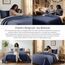 Southshore Fine Living, Inc. Quilts, Queen-Size-Bettwäsche-Set, knitterfrei, Flecken- und tierhaarresistent, pflegeleicht, Queen-Size-Bettüberwurf mit 2 Kissenbezügen, Dunkelblau