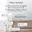 Southshore Fine Living, Inc. Bettwäsche-Set für Doppelbett, weiche Decke, schmutzabweisend, Ganzjahres-Bettwäsche, Doppelbett/Einzelbett, graues Bettwäsche-Set mit 1 Kissenbezug, Hellgrau