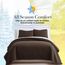 Southshore Fine Living, Inc. Twin XL Tagesdecke-Set, Schlafsaal, Bettwäsche, Essentials, schmutzabweisend, maschinenwaschbar, Tagesdecke, XL/Doppelbett, braunes Bettdecken-Set mit Kissenbezug
