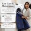Southshore Fine Living, Inc. Quilts, Queen-Size-Bettwäsche-Set, knitterfrei, Flecken- und tierhaarresistent, pflegeleicht, Queen-Size-Bettüberwurf mit 2 Kissenbezügen, Dunkelblau