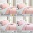Southshore Fine Living, Inc. Genähtes Bettwäsche-Set für Doppelbett, XL-Bettwäsche-Set, Schlafsaal-Bettwäsche, schmutzabweisend, maschinenwaschbar, Tagesdecke, XL/Twin Pink Steppdecke mit Kissenbezug