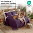 Southshore Fine Living, Inc. Quilts, Queen-Size-Bettdecken-Set, flecken- und tierhaarresistent, Tagesdecke, Queen-Size-Größe, leichte Tagesdecke mit 2 Kissenbezügen, Violett