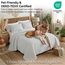 Southshore Fine Living, Inc. Bettwäsche-Set für Doppelbett, weiche Decke, schmutzabweisend, Ganzjahres-Bettwäsche, Doppelbett/Einzelbett, graues Bettwäsche-Set mit 1 Kissenbezug, Hellgrau