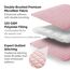 Southshore Fine Living, Inc. Pink King Bettwäsche-Set mit 2 Kissenbezügen, genähter, leichter Bezug, King-Size-Größe, flecken- und tierhaarresistentes Bettwäsche-Set, passend für Standard- oder