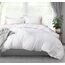 Utopia Bedding Bettbezug-Set Queen Size – 3-teilig mit Reißverschluss – 1 Bettdeckenbezug 228,6 x 228,6 cm & 2 Kissenbezüge 50,8 x 66 cm (10er Pack, Weiß) Bettdecke nicht enthalten.