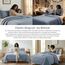 Southshore Fine Living, Inc. Übergroßes Bettwäsche-Set für King-Size-Bett, blaue Tagesdecke, King California-Steppdecke mit 2 passenden Kissenbezügen, Mikrofaser-Bettbezug-Set, übergroße
