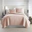 Southshore Fine Living, Inc. Übergroßes Bettwäsche-Set für King-Size-Bett, gesteppt, gesteppt, Tagesdecke, 2 passende Kissenbezüge, maschinenwaschbar, Hotelqualität, gemütliche Decke, Rouge