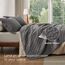 Bedsure Bettwäsche-Set für Queen-Size-Betten, leichte Sommerdecke, Doppelbettgröße, graue Tagesdecken, Queen-Size-Größe, Bettwäsche für alle Jahreszeiten (inkl. 1 Steppdecke, 2 Kissenbezüge)