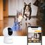 LAXIHUB 5MP Hundekamera mit App Überwachungskamera Innen Baby, 2.4G/5GHz Dual-Band WLAN Haustier Kamera, AI Bewegungserkennung Pet Security Camera Auto-Tracking, Pan/Tilt, 2-Wege-Audio, Alexa
