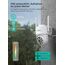 Reobiux Überwachungskamera Aussen 1080P,Kamera überwachung aussen/innen mit Farbige Nachtsicht,2.4Ghz WiFi,Bewegungserkennung,Alarm,Kabelgebunden,2-Wege Audio,Outdoor,USB,IP66