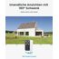 ieGeek 180° Überwachungskamera Aussen Akku, Kabellos Überwachungskamera Innen mit PIR-Bewegungserkennung, Farbige Nachtsicht, Zwei-Wege-Audio, 2.4GHz WLAN, Alexa, IP65