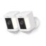 Ring Spotlight Cam Plus Wired von Amazon | 1080p-HD-Video, Gegensprechfunktion, Nachtsicht in Farbe, LED-Spotlights, Sirene, festverdrahtete Installation | 2 Kameras
