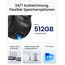 Reolink 4K 8MP Wi-Fi 6 PTZ Überwachungskamera Aussen WLAN mit Auto-Tracking-Zoom, Dual-Objektiv, Dual-Ansicht, WLAN Kamera Outdoor mit Smart-Erkennung, Farbnachtsicht, Außenkamera, TrackMix WiFi Grau