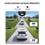 Reolink 4K 8MP Wi-Fi 6 PTZ Überwachungskamera Aussen WLAN mit Auto-Tracking-Zoom, Dual-Objektiv, Dual-Ansicht, WLAN Kamera Outdoor mit Smart-Erkennung, Farbnachtsicht, Außenkamera, TrackMix WiFi Grau