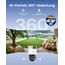 Reolink 4K 8MP Wi-Fi 6 PTZ Überwachungskamera Aussen mit Dual-Objektiv, Auto-Tracking-Zoom, WLAN Kamera Outdoor mit 3 Smart-Erkennungsmodi, 30m Farbnachtsicht, Außenkamera, Dual-Ansicht, TrackMix WiFi