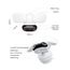 Reolink Elite Floodlight WiFi, 4K Wi-Fi 6 Überwachungskamera Aussen mit 3000 Lumen Flutlicht, Dimmbares Licht(3000K~6500K), WLAN Kamera Outdoor, Lokale KI-Videosuche, 180° Panoramablick, KI-Erkennung