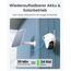 Reolink 2K Überwachungskamera Aussen Set WLAN mit Solar-/Akkubetrieb, Lokale Speicherung, 360° Schwenk- & Neigefunktion, Kamera Outdoor mit IR-Nachtsicht, Home Hub mit 2X Argus PT Lite +Solarpanel