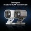 Aqara Überwachungskamera Aussen G5 Pro, 4MP Echtfarbe Nachtsicht,2,4/5GHz WLAN, HomeKit Secure Video, Kamera-Hub,Thread-Grenzrouter, Lokale Erkennung, Thread/Zigbee, Unterstützt Alexa Google (Grau)