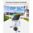 ieGeek 2K Überwachungskamera Aussen Solar: 360° PTZ Kamera Überwachung Aussen, 2.4GHz Aussenkamera WLAN kabellos akku mit PIR Bewegungsmelder, Outdoor Kamera mit Farb-Nachtsicht, 2-Wege-Audio, S5