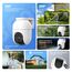 EZVIZ 2MP Überwachungskamera Aussen, WLAN IP Kamera mit 360° Abdeckung und Zwei-Wege-Audio, Personenerkennung mit Smart Tracking, Aktive Verteidigung mit Ton und Licht, wasserdicht, C8c 2 Pack