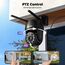 Codnida 5MP Überwachungskamera Aussen WLAN,2,4/5Ghz WiFi Kamera Outdoor mit Bewegungsmelder,Automatische Verfolgung,24/7 Aufnahme,Farbige Nachtsicht,IP66, 2-Wege-Audio,Schwarz(Alexa-Unterstützung)