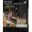 COOAU 2PCS Überwachungskamera Aussen Akku - 2K Kabellose WLAN IP WiFi 6 PTZ Kamera Outdoor mit Bluetooth-Verbindung, 4 Spotlight Farbnachtsicht, Intelligente KI-Erkennung