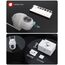 COOAU 2PCS Überwachungskamera Aussen Akku - 2K Kabellose WLAN IP WiFi 6 PTZ Kamera Outdoor mit Bluetooth-Verbindung, 4 Spotlight Farbnachtsicht, Intelligente KI-Erkennung