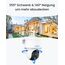 Reolink 2K Überwachungskamera Aussen Set WLAN mit Solar-/Akkubetrieb, Lokale Speicherung, 360° Schwenk- & Neigefunktion, Kamera Outdoor mit IR-Nachtsicht, Home Hub mit 2X Argus PT Lite +Solarpanel