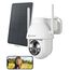 COCOCAM 2K Überwachungskamera Aussen Akku WLAN, Solar Kamera Überwachung Aussen Outdoor Kamera, Außenkamera kabellos mit AI-Mensch-Erkennung, Farbige Nachtsicht, Alexa-kompatibel, 2-Wege-Audio, IP66
