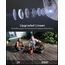 COOAU 2PCS Überwachungskamera Aussen Akku - 2K Kabellose WLAN IP WiFi 6 PTZ Kamera Outdoor mit Bluetooth-Verbindung, 4 Spotlight Farbnachtsicht, Intelligente KI-Erkennung