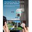 COOAU 2PCS Überwachungskamera Aussen Akku - 2K Kabellose WLAN IP WiFi 6 PTZ Kamera Outdoor mit Bluetooth-Verbindung, 4 Spotlight Farbnachtsicht, Intelligente KI-Erkennung