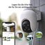 EZVIZ 4K PTZ Überwachungskamera Aussen WLAN, 2,4GHz WLAN Kamera Outdoor, Auto-Tracking, Personen-/Fahrzeugerkennung, Zwei-Wege-Audio, Farbnachtsicht, Wetterfest, C8c 8MP