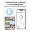 Reolink 2K Überwachungskamera Aussen Set WLAN mit Solar-/Akkubetrieb, Lokale Speicherung, 360° Schwenk- & Neigefunktion, Kamera Outdoor mit IR-Nachtsicht, Home Hub mit 2X Argus PT Lite +Solarpanel