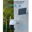 ieGeek 2Pcs 2K 3MP Überwachungskamer Aussen Solar, 360° PTZ Überwachungskamera Aussen Akku, 2.4GHz Kabellos Überwachungskamera mit PIR Bewegungsmelder,Farb-Nachtsicht, 2-Wege-Audio