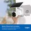 Tapo C460 KIT 4K 8MP Solar Überwachungskamera Aussen Akku, Starlight-Farb-Nachtsicht, Dual-Band WLAN, Magnetfuß, Verschlüsselte microSD-Aufzeichnung, KI-Erkennung, 10000-mAh-Akku