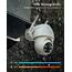 COOAU 2K Überwachungskamera Aussen Akku, 355°/90° Schwenkbar, Kabellose WLAN IP Kamera Outdoor mit Nachtsicht in Farbe, Personen-/Bewegungserkennung, IP66 Wasserdicht, Cloud-Speicher