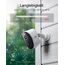 Baseus Security Überwachungskamera Aussen Kabellos 16TB Erweiterbarer Speicher, 210Tage Akku, IP67 Wetterfest, Nachtsicht, Kamera Überwachung WLAN mit 2K HD, 145°, 16GB Lokal Speicher - N1 3-Cam Kit