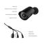 Reolink 5MP PoE Überwachungskamera Aussen mit Personen-/Autoerkennung, Smarte IP Kamera Outdoor mit Zeitraffer, 30m IR Nachtsicht, IP67 Wasserfest, Audio, microSD Kartensteckplatz, RLC-510A Schwarz