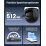 Reolink Smart 4K/8MP UHD PTZ Dome Überwachungskamera Aussen mit revolutionären 16X optischem 3D-Zoom, Farbnachtsicht, Personen-/Fahrzeug-/Tiererkennung, Zwei-Wege-Audio, 24/7 Aufzeichnung, RLC-823S2