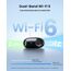 Reolink 4K Wi-Fi 6 Überwachungskamera Aussen mit 180° Panoramablick, 2.4/5GHz Dual-Band WLAN Kamera Outdoor mit Perimeterschutz, Farbnachtsicht, Smart-Erkennung, 2-Wege-Audio, Plug-in, Elite WiFi