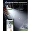 YESYAMO 2K Überwachungskamera Aussen Akku, 355°/90° Pan Tilt WLAN Kamera mit Farbnachtsicht, solar Kamera Überwachung außen, PIR Bewegungsmelder, Cloud/SD Storage, 2-Wege-Audio, 2,4 GHz WLAN (weiß)