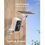 ieGeek 2K (Type-C) Überwachungskamera Aussen Akku Kabellose mit Solarplatten, 5200mAh Akku Kamera Überwachung Aussen WLAN, PIR-Bewegungserkennung, 2-Wege Audio, Schwarz, 2Pcs,IP65-Weiß