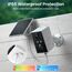 wansview Überwachungskamera Aussen Solar Akku - 2K Kamera Überwachung Aussenkamera WLAN Kabellos Akku mit Solarpanel, WiFi Camera Outdoor, Farbnachtsicht, PIR Bewegungserkennung, 2-Wege-Audio,2er Set