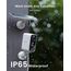 ieGeek 2K (Type-C) Überwachungskamera Aussen Akku Kabellose mit Solarplatten, 5200mAh Akku Kamera Überwachung Aussen WLAN, PIR-Bewegungserkennung, 2-Wege Audio, Schwarz, 2Pcs,IP65-Weiß