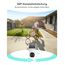 COOAU Überwachungskamera Aussen Akku Solar-2K Outdoor WLAN Kamera Überwachung Aussen mit Kabellose Installationsfreie Solarpanel, KI-Erkennung, 360°-Überwachung, Farbnachtsicht, Zwei-Wege-Audio, Alexa